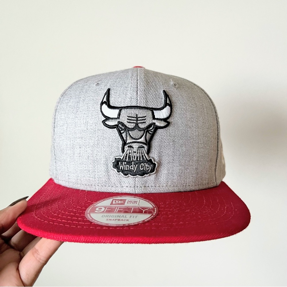 Rare NBA Chicago Bulls Windy City 9Fifty Snapback Hat